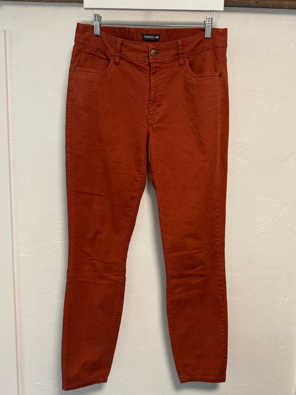Toad&Co Rust-Colored Women's Jeans
